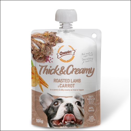 Gnawlers Thick & Creamy Roasted Lamb & Carrot