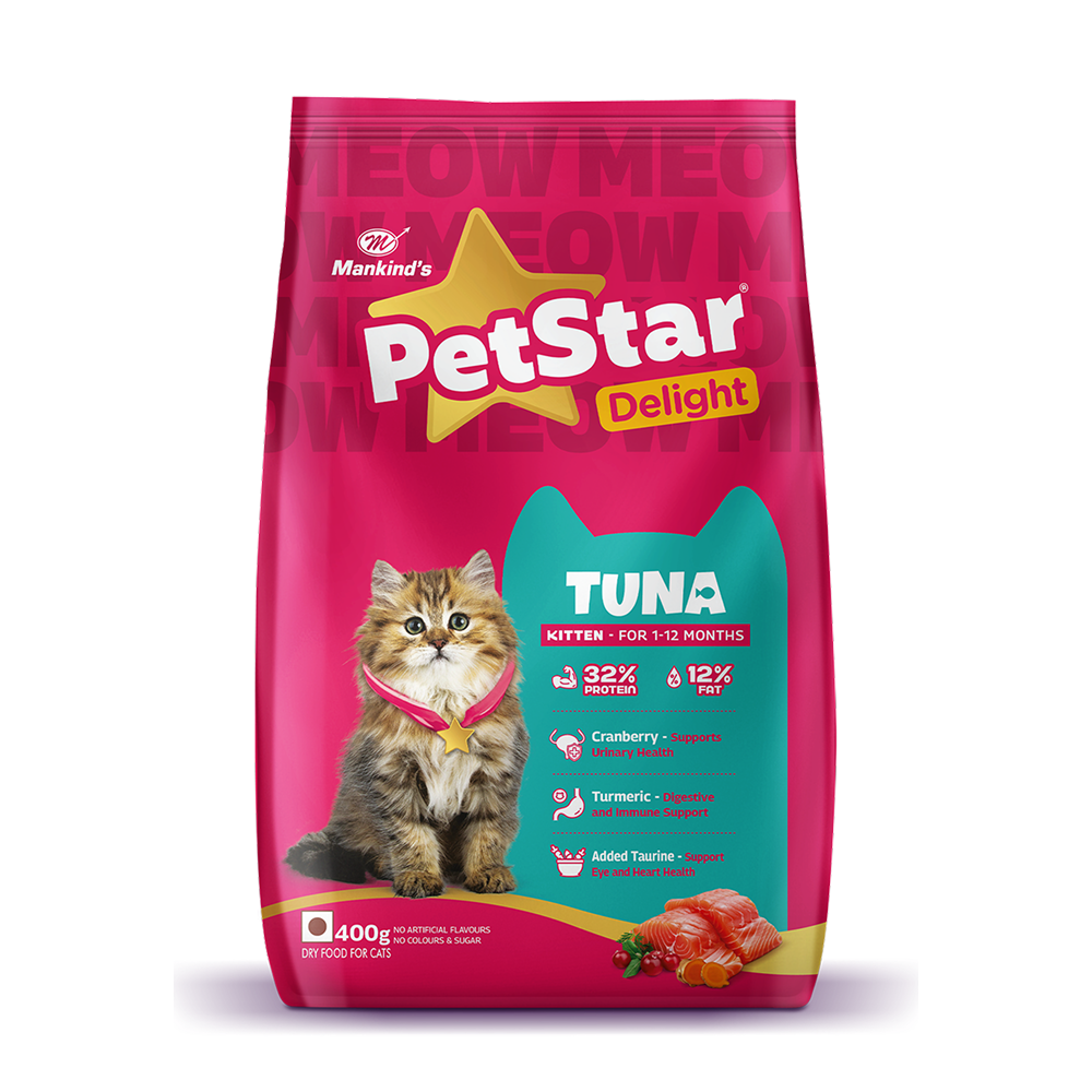 Mankind Petstar Delight Kitten 400/Tuna