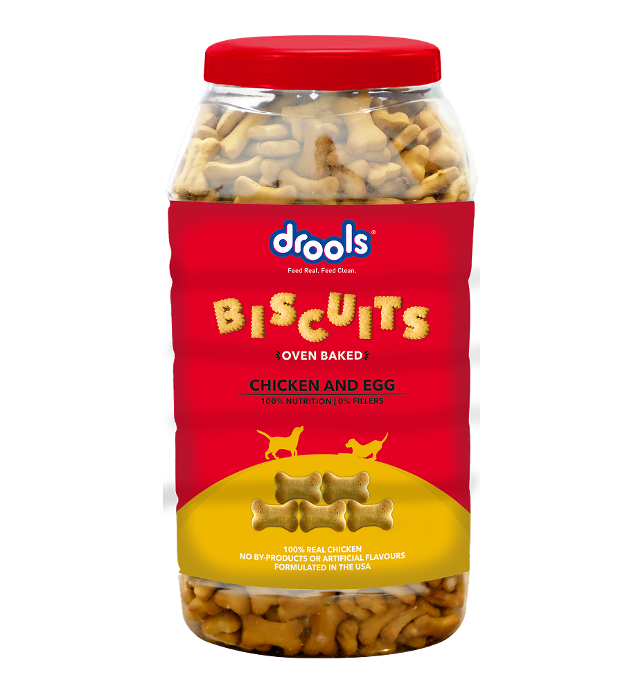 Drools Dog Biscuit Chicken And Egg 400g