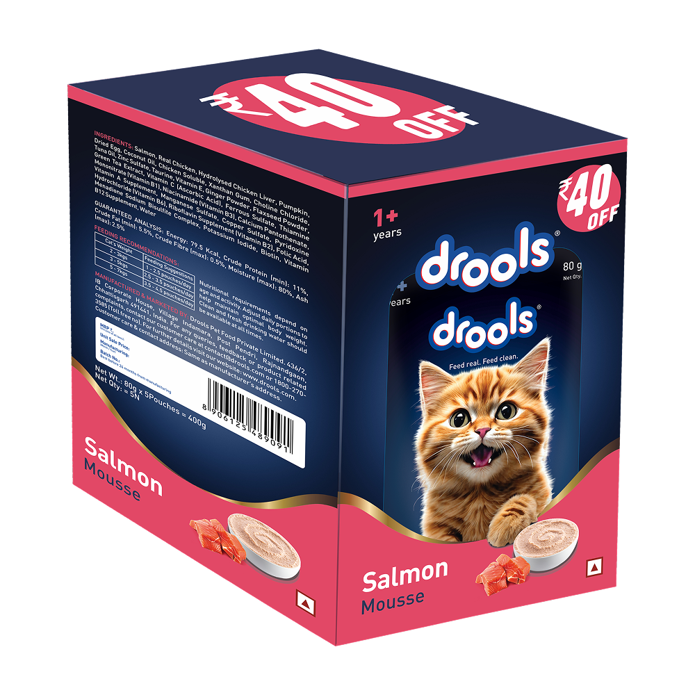 Drools Salmon Mousse Adult Gravy 80g