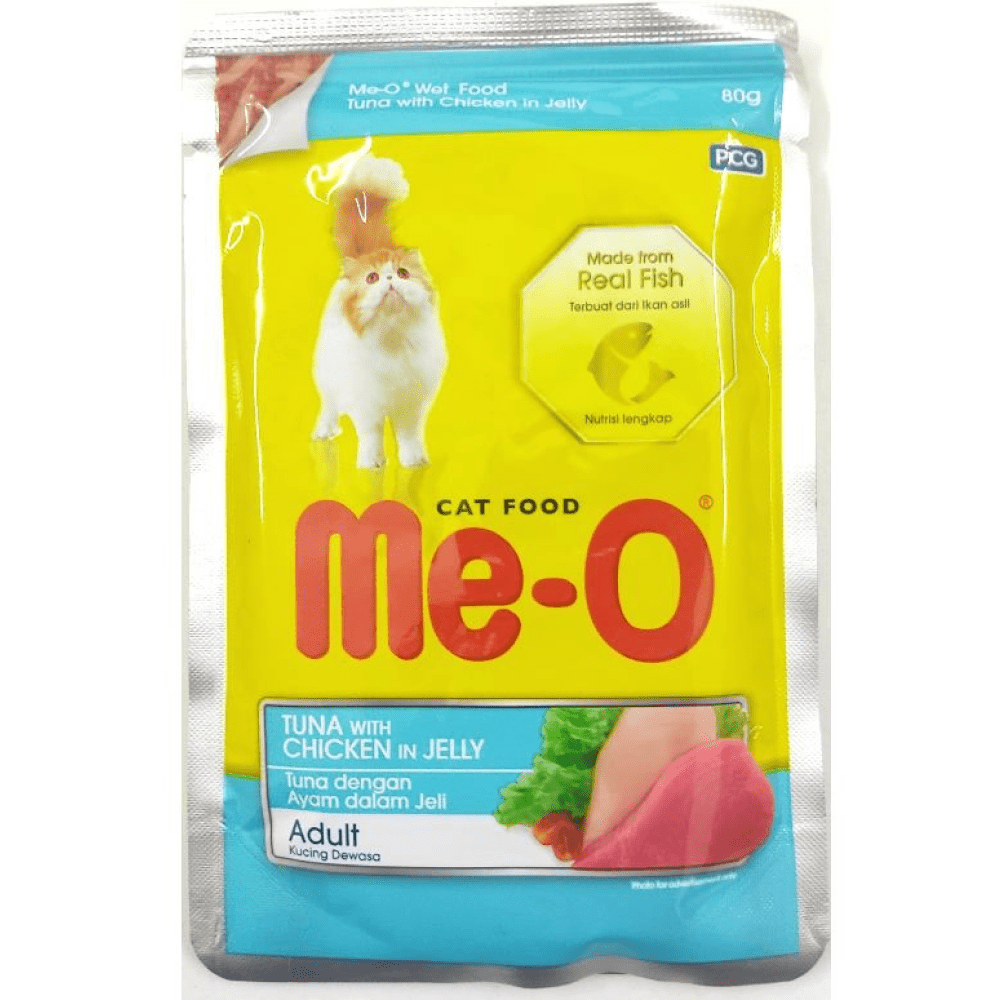 Me-O - Adult Tuna With Chicken In Jelly - 80g