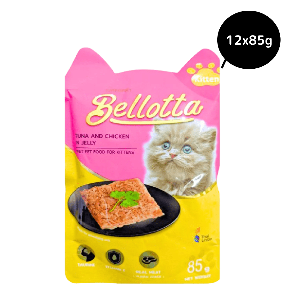Bellotta Kitten Tuna Loaf Topping Chicken Gravy