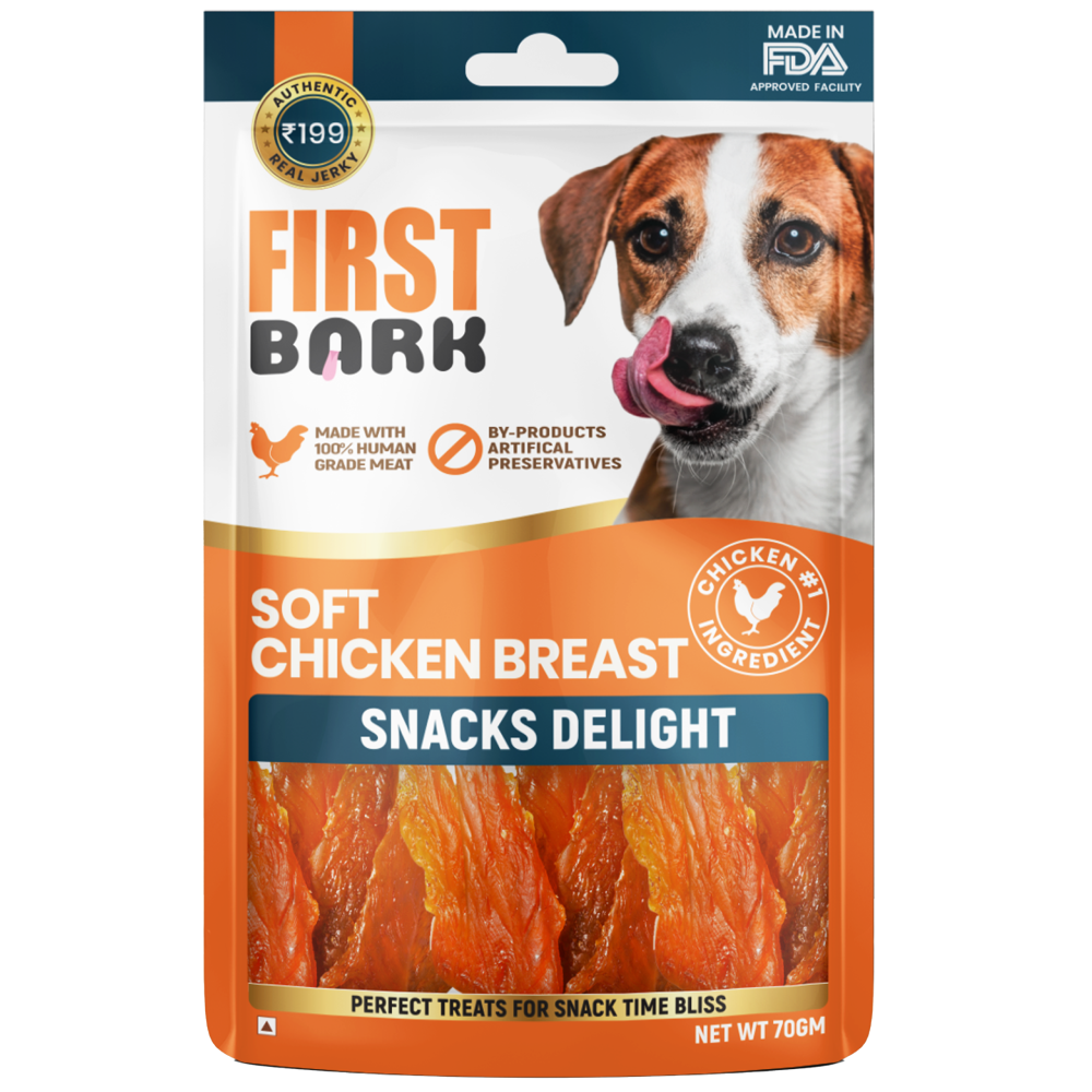 First Bark Soft Chicken Breast 350g