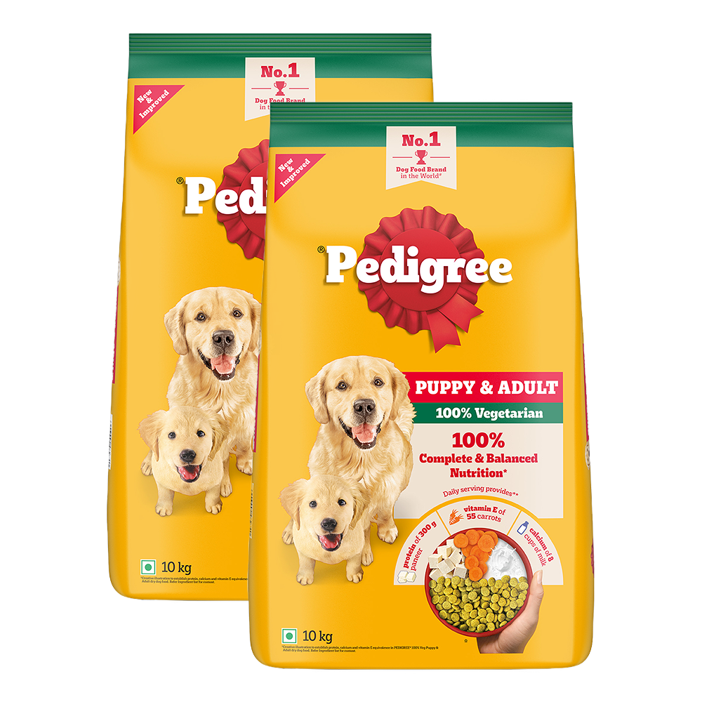 Pedigree Puppy & Adult Veg Dog Food 10kg