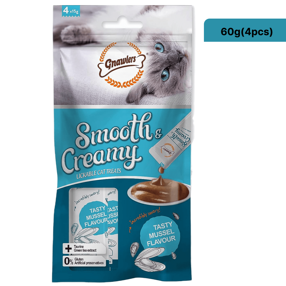 Gnawlers Smooth Creamy Treat Mussel 20pcs