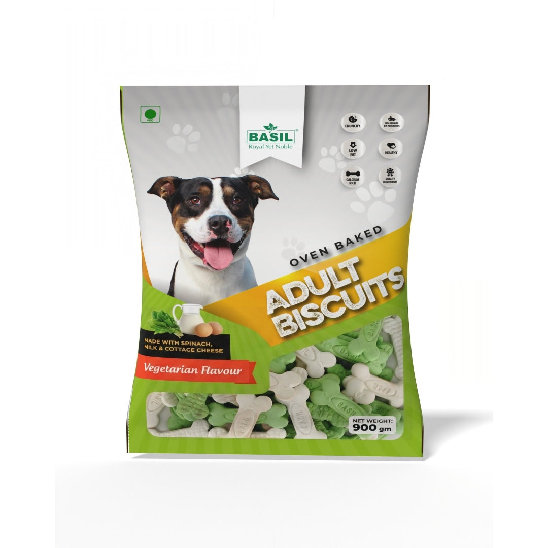 Basil Adult Veg Biscuits 900g