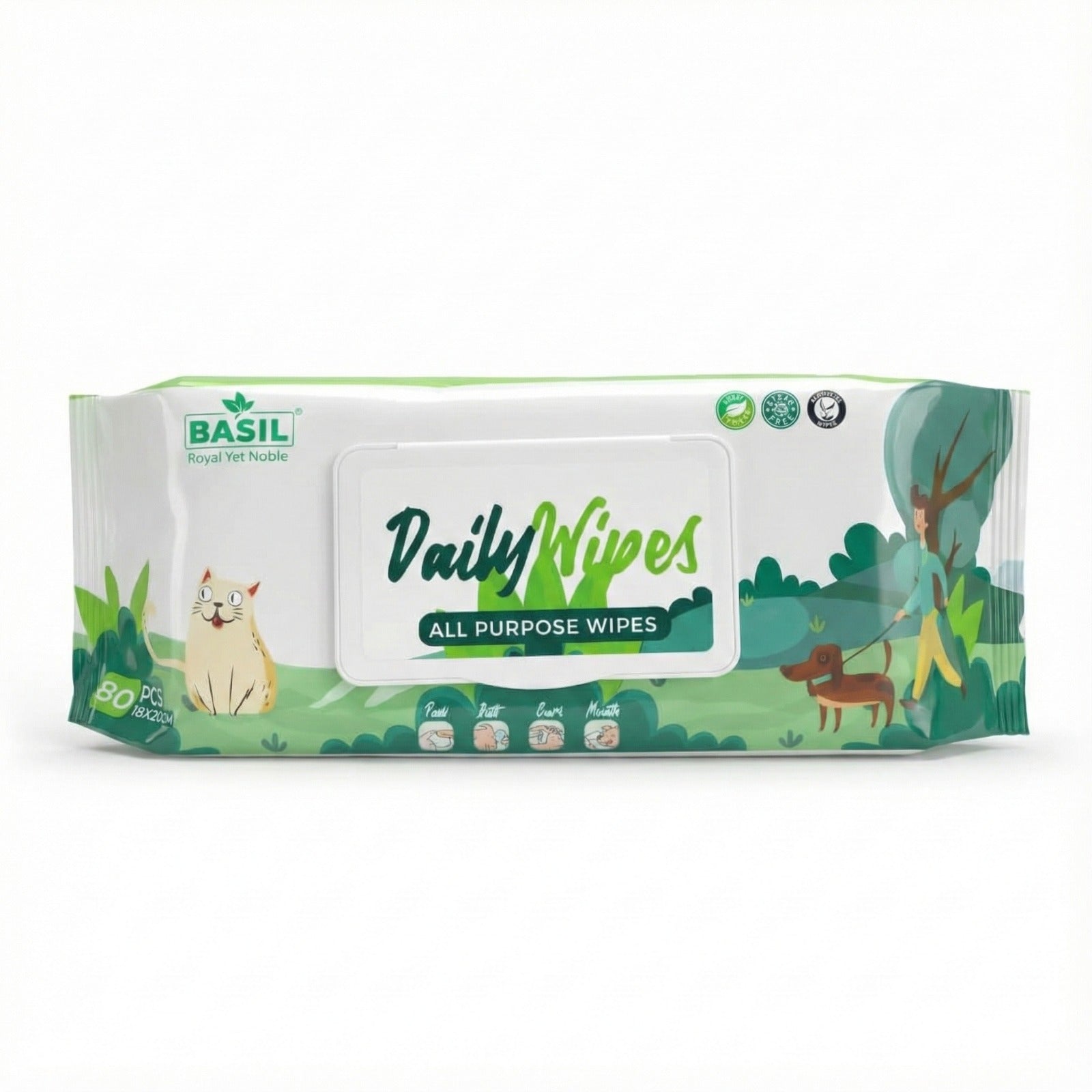 Basil Daily Wipes