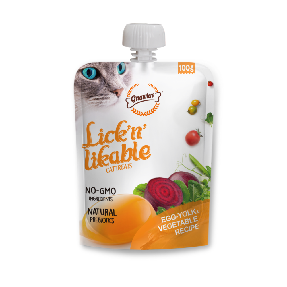 Gnawlers - Lick N Likable Egg Yolk Vegetable