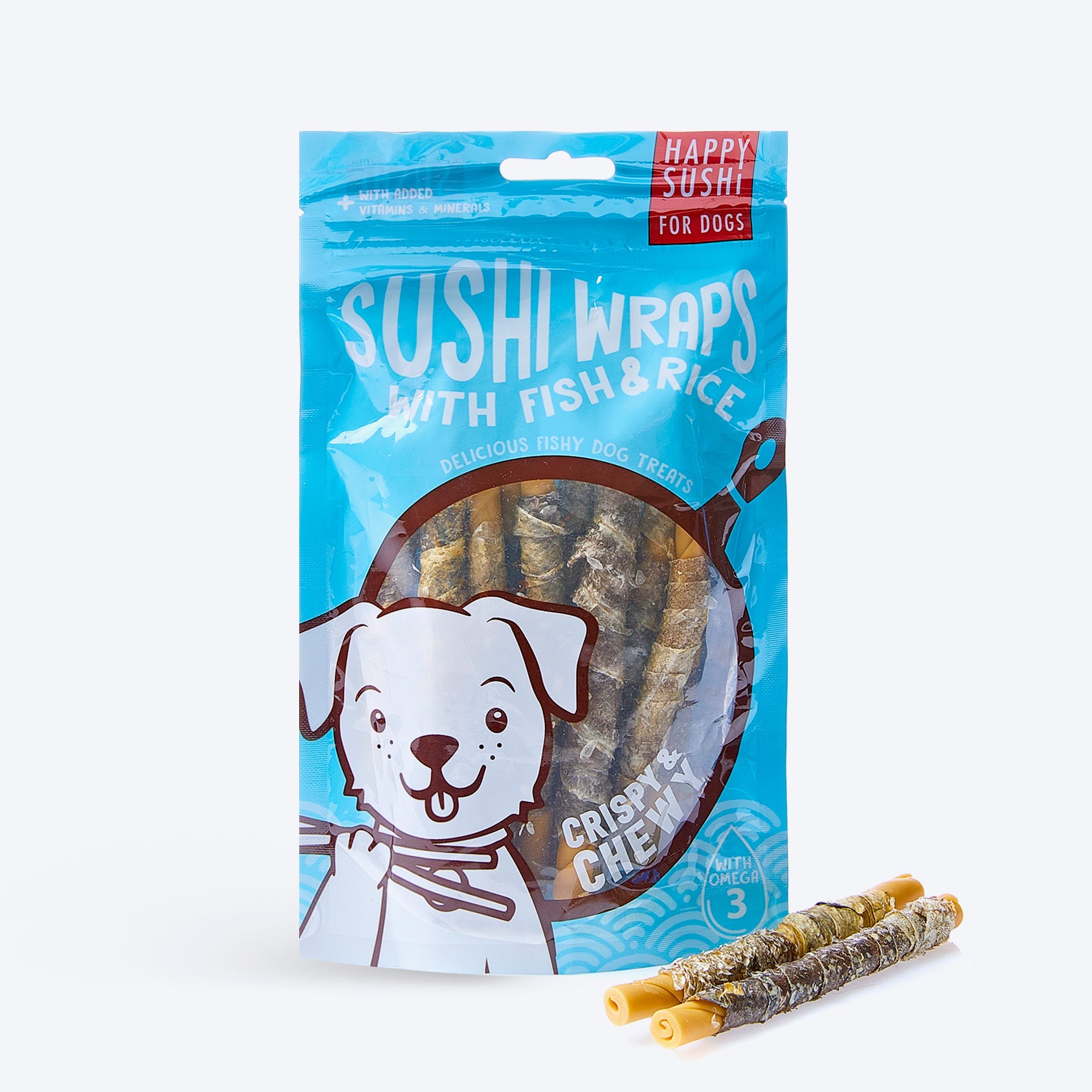 Abk Import - Sushi Wraps With Fish & Rice - 132g