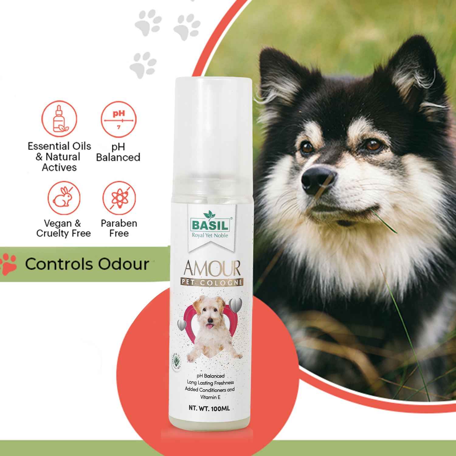Basil - Amour Pet Cologne - 100ml