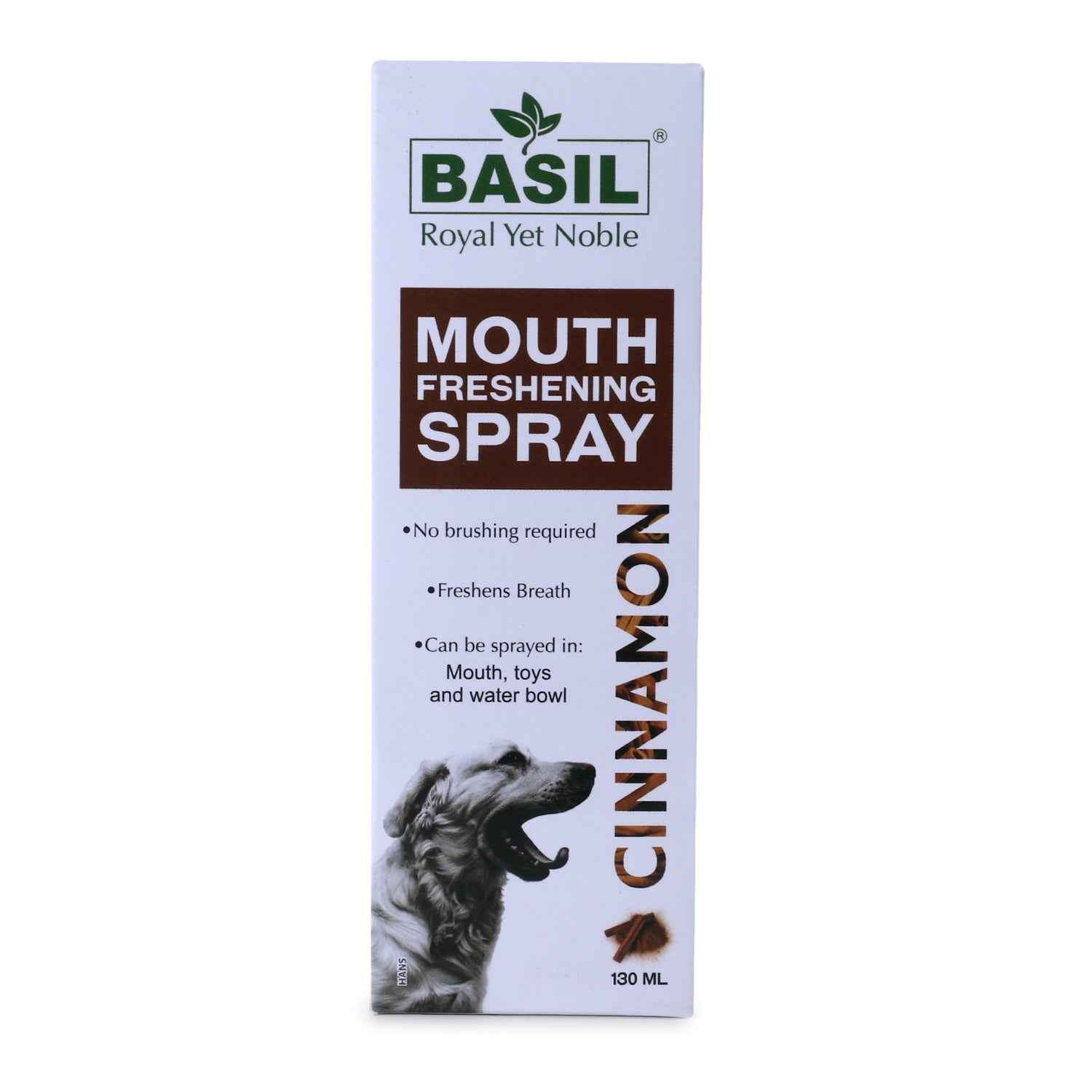 Basil - Mouth Spray Cinnamon - 130ml