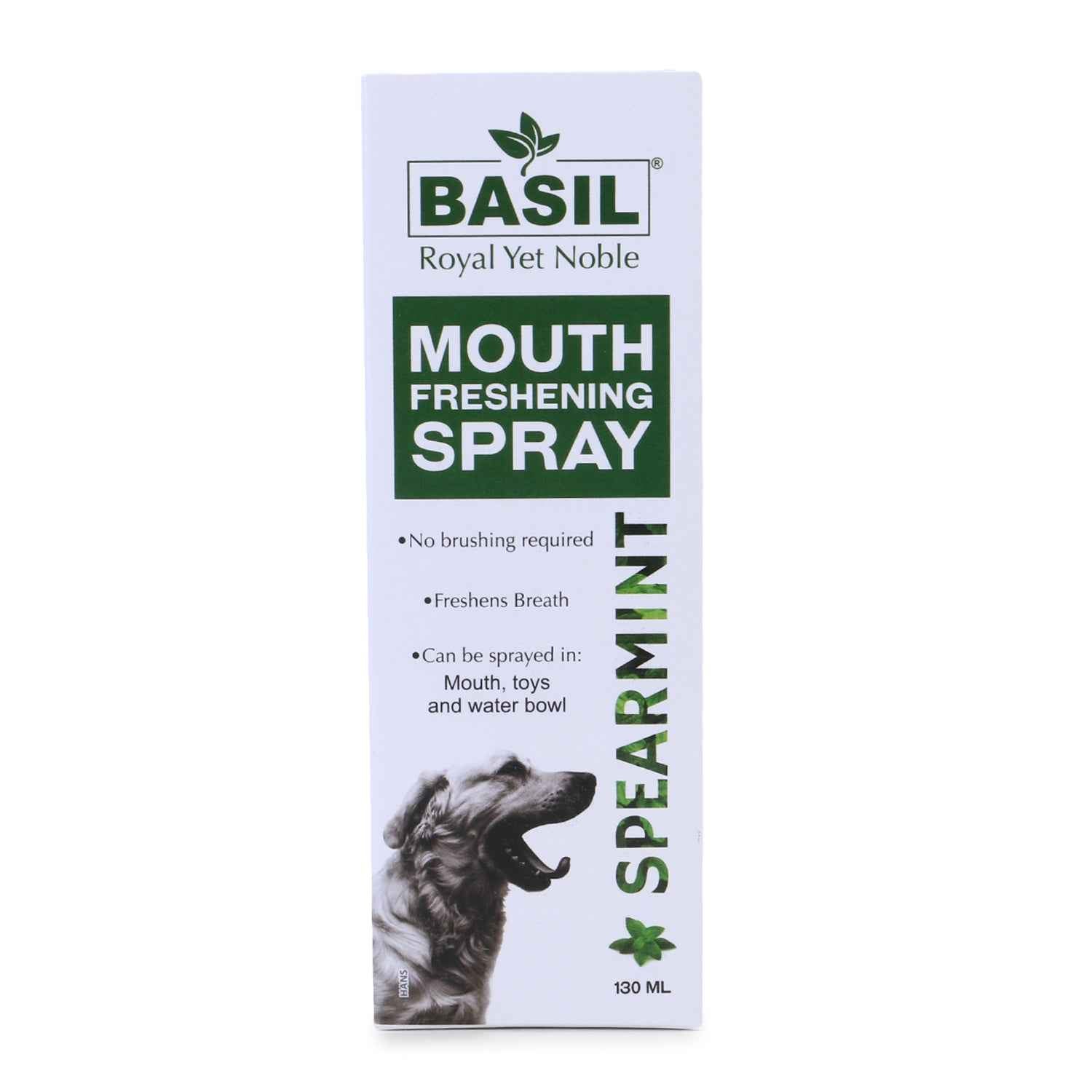 Basil - Mouth Spray Spearmint - 130ml