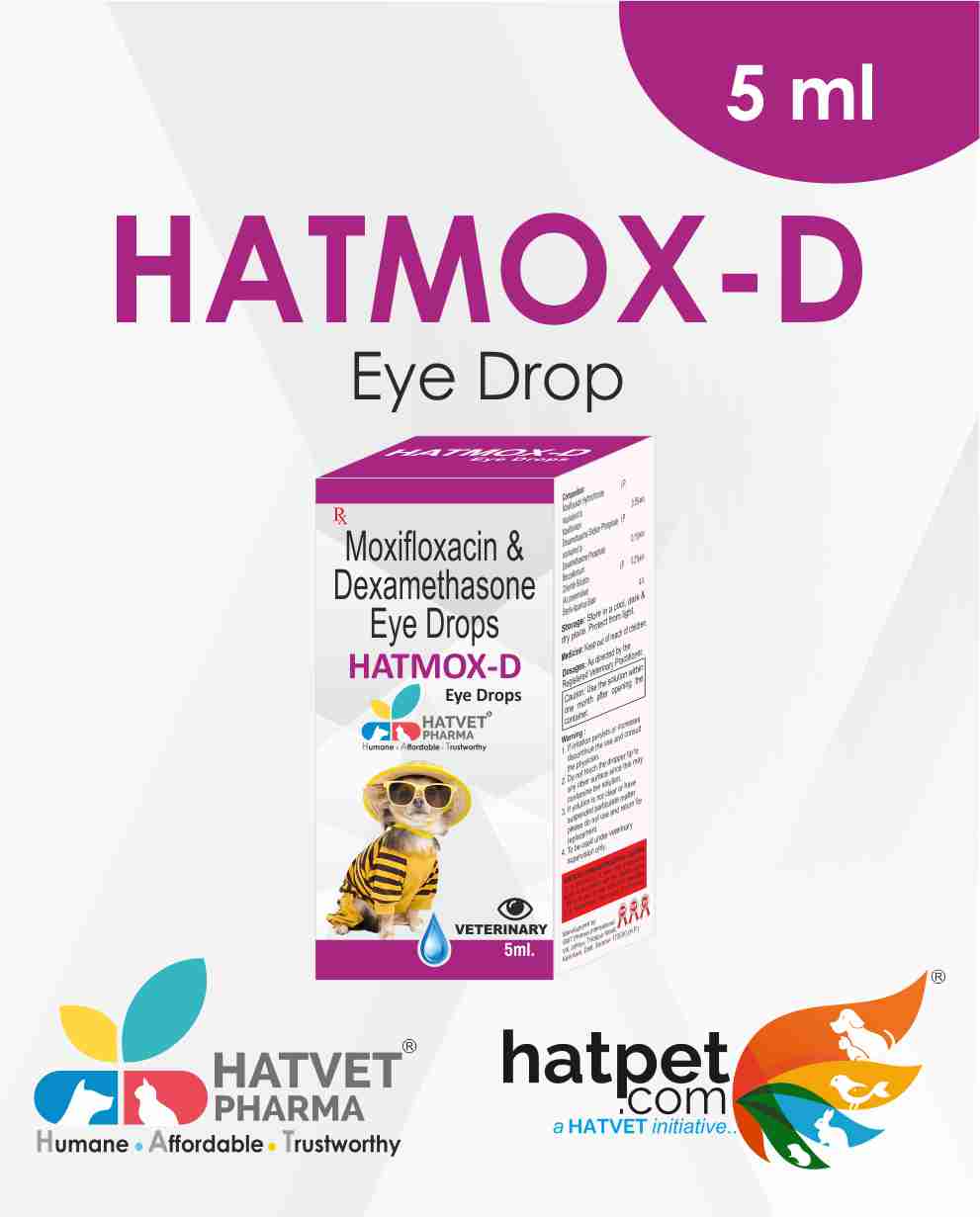 Hatvet - Hatmox-D Eye Drop