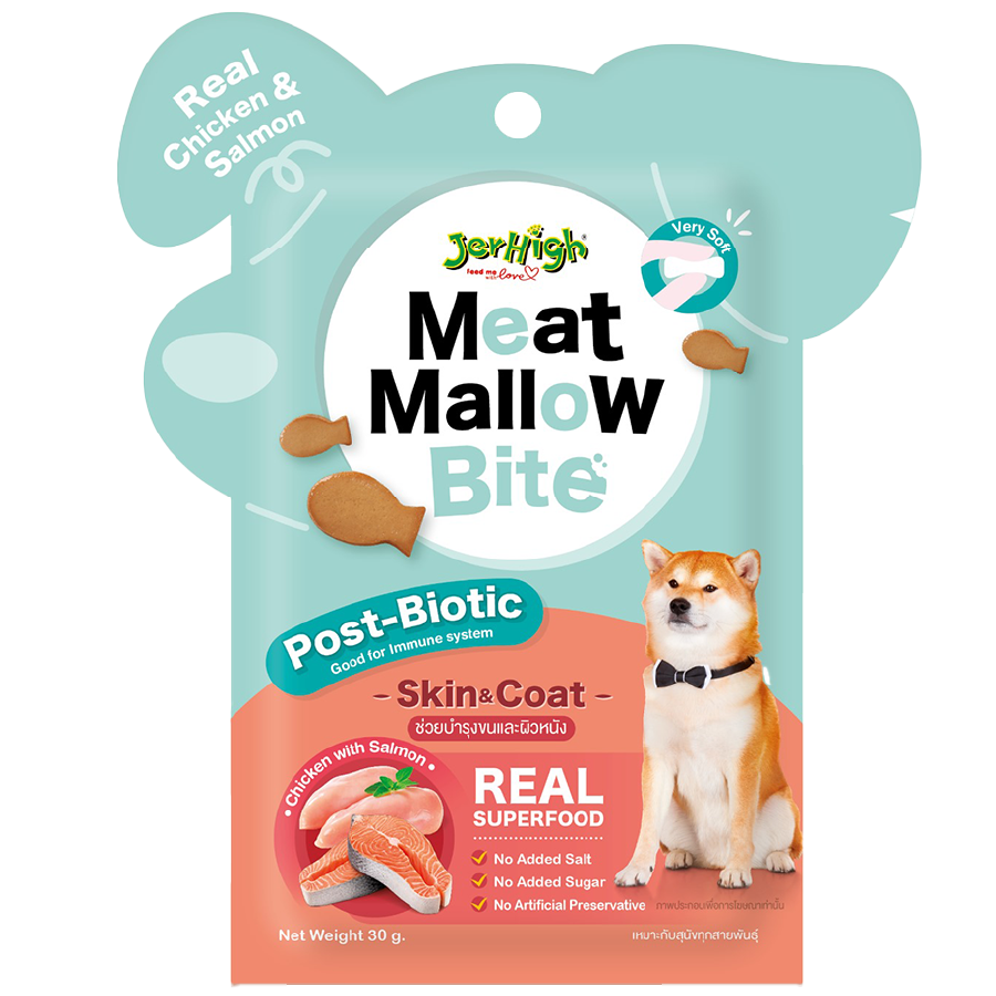 Jerhigh Meat Mallow Bite Chicken with Salmon