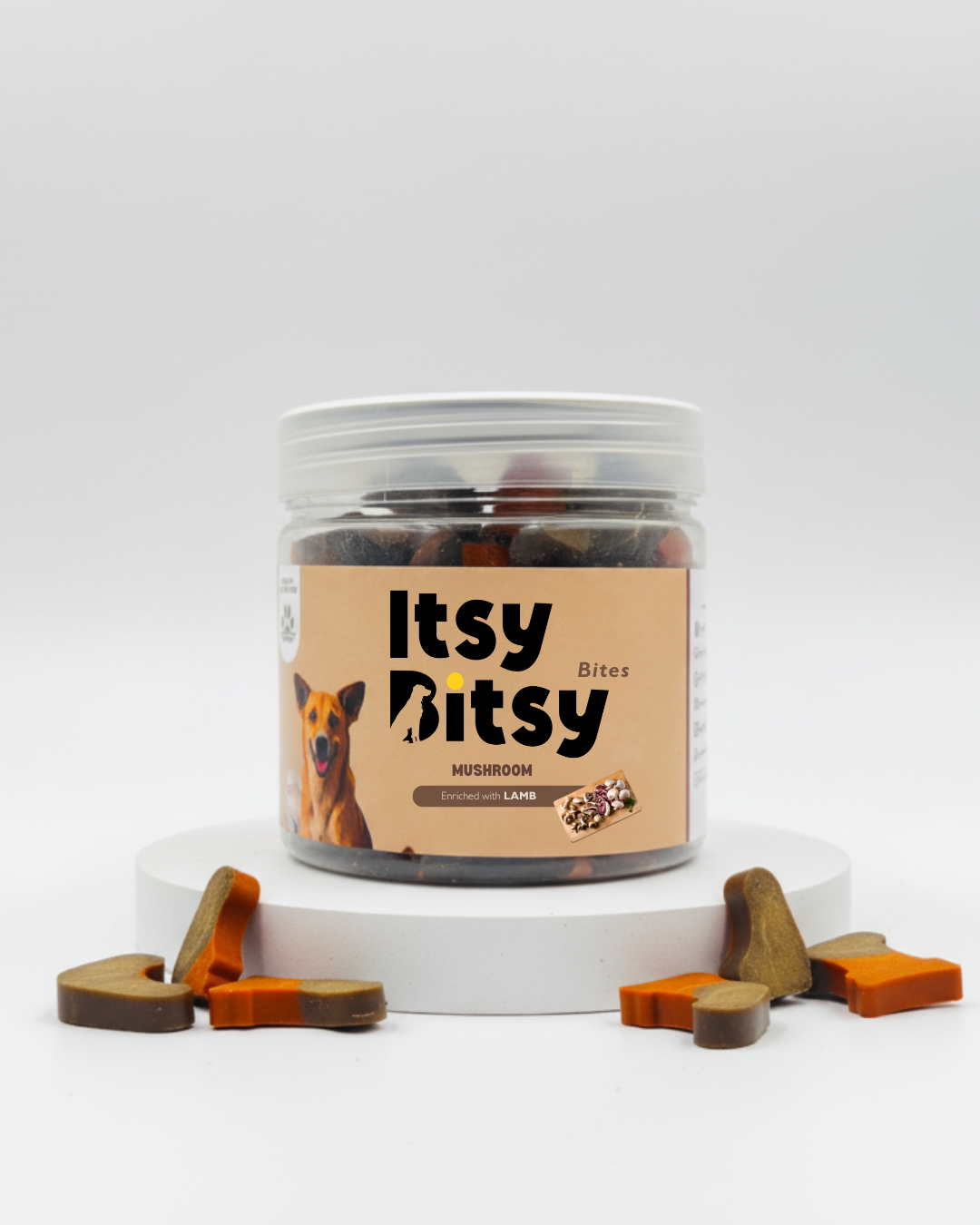 Yummers Itsy-Bitsy Training Bites - Mushroom & Lamb 220gm
