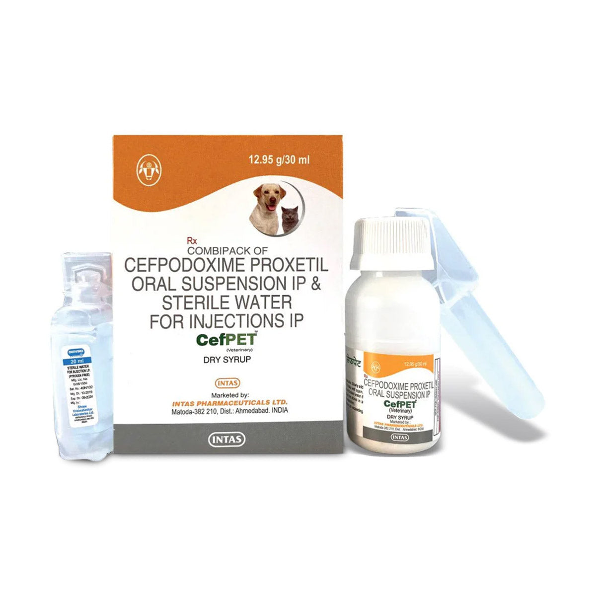 Intas - Cefpet Dry Syrup - 30ml