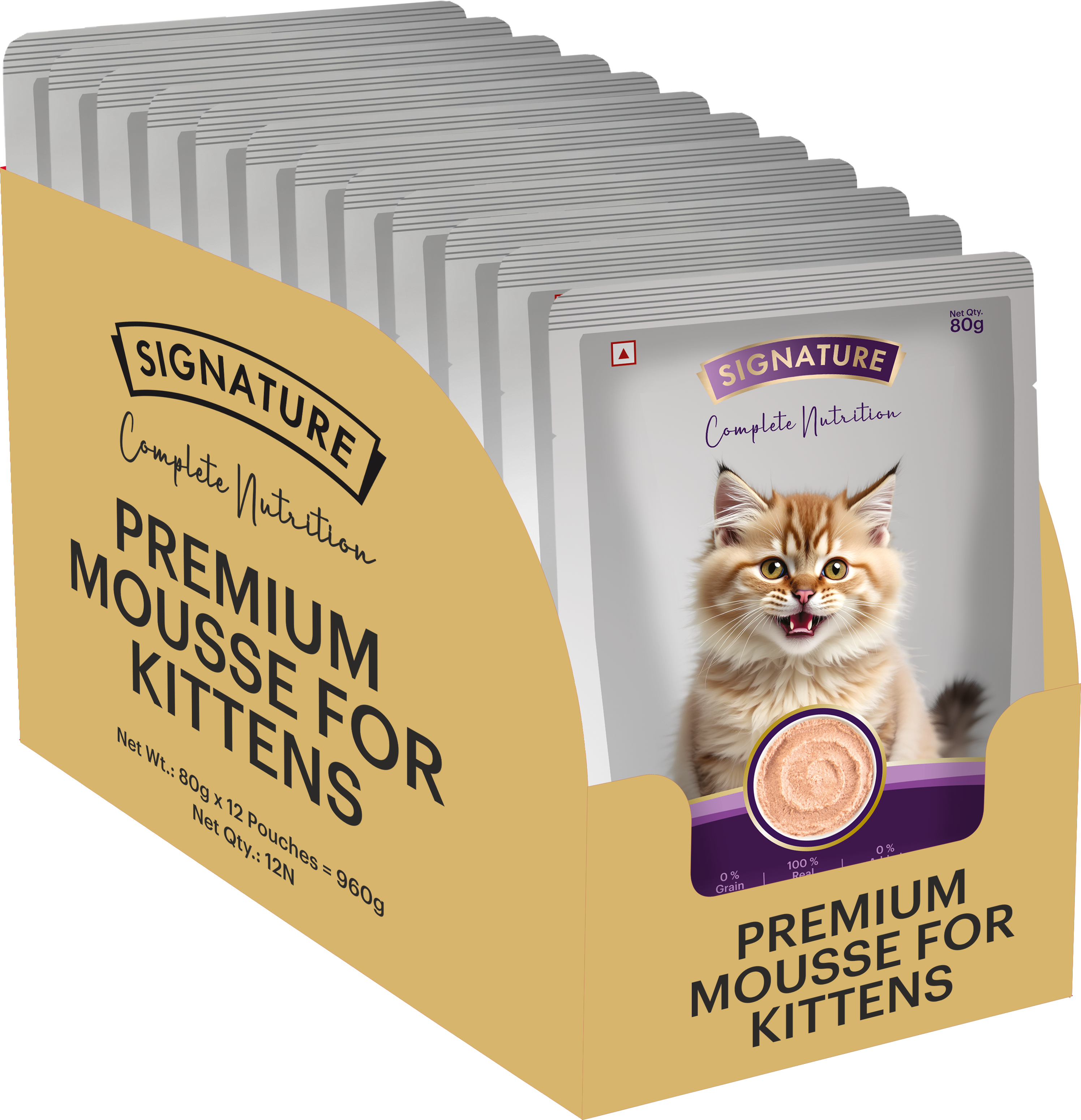 Signature Ocean Fish Mousse Kitten 80gm