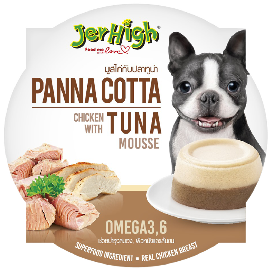JerHigh Panna Cota Chicken With Tuna 70g