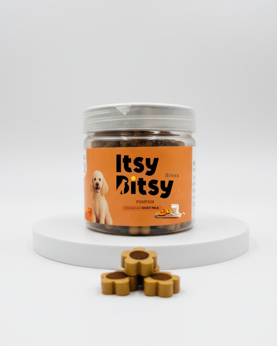 Yummers Itsy-Bitsy Training Bites - Pumpkin with Goat Milk 220gm