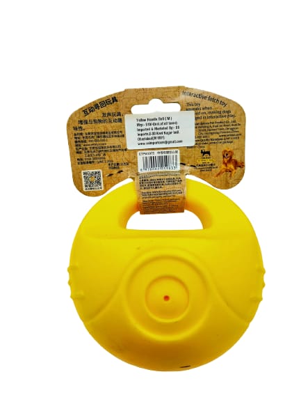 EE Toys Yellow Ball With Handle Small