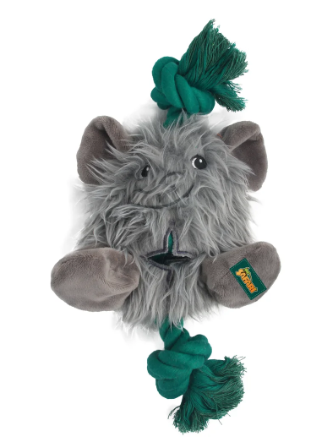 AFP Safari Big Foot Elephant Dog Toy | Plush Elephant Dog Toy for Chewing & Cuddling | Interactive Soft Animal Dog Toy for Puppies & Adult Dogs | Durable Indoor Enrichment Toy