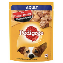 Load image into Gallery viewer, Pedigree Adult Chicken &amp; Liver Gravy For Dog 70g
