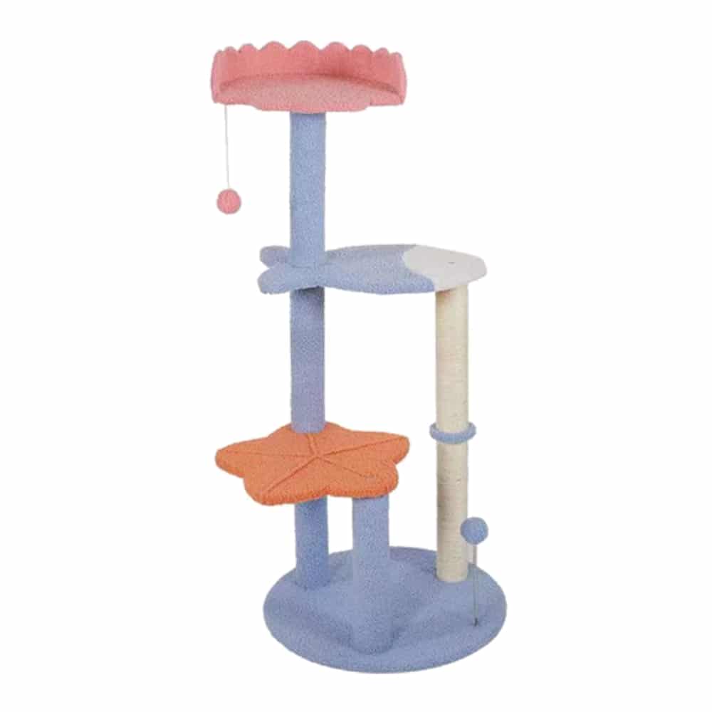 Petstreet Multi-Level Cat Tree Tower 115cm Indoor Cats