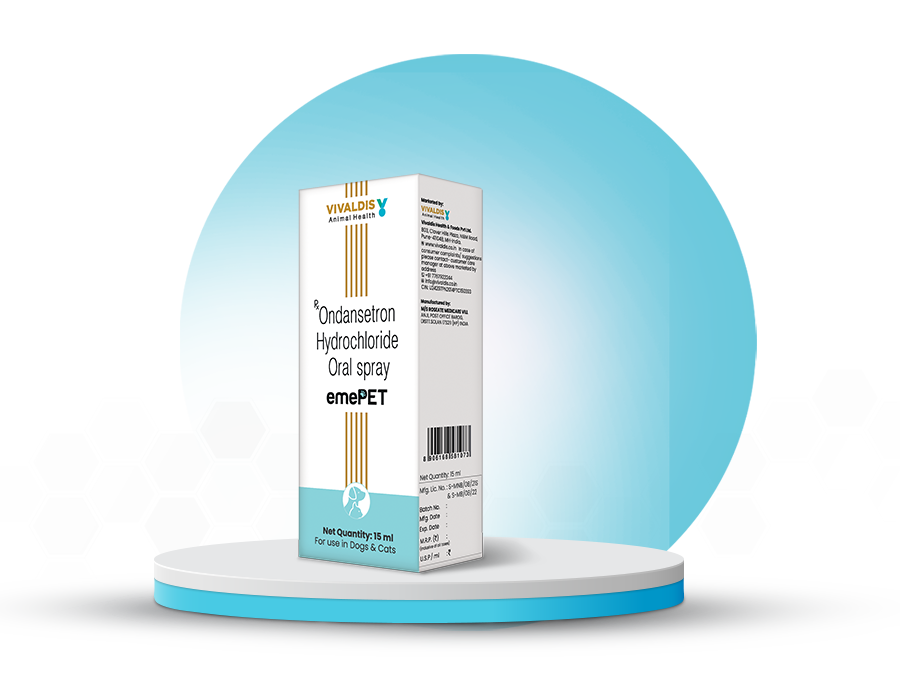 Vivaldis Emepet Spray 15ml