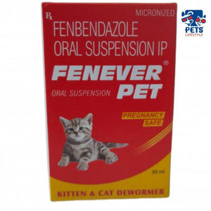 Fenever Pet Oral Cat Dewormer Suspension 30ml
