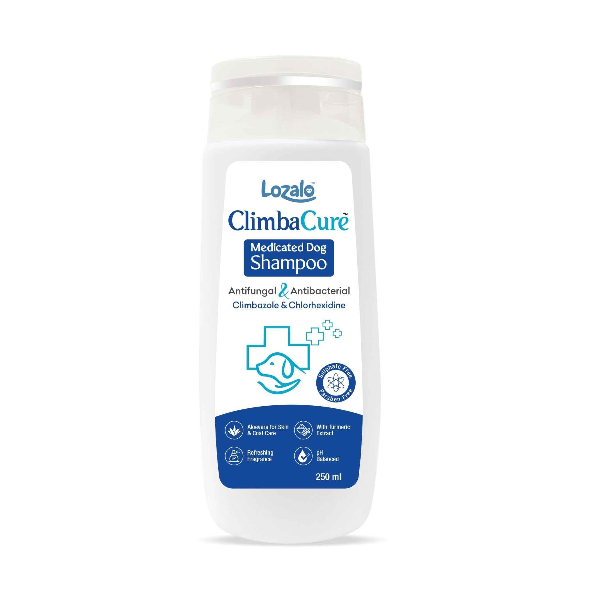 Lozalo Climbacure Dog Shampoo 250ml