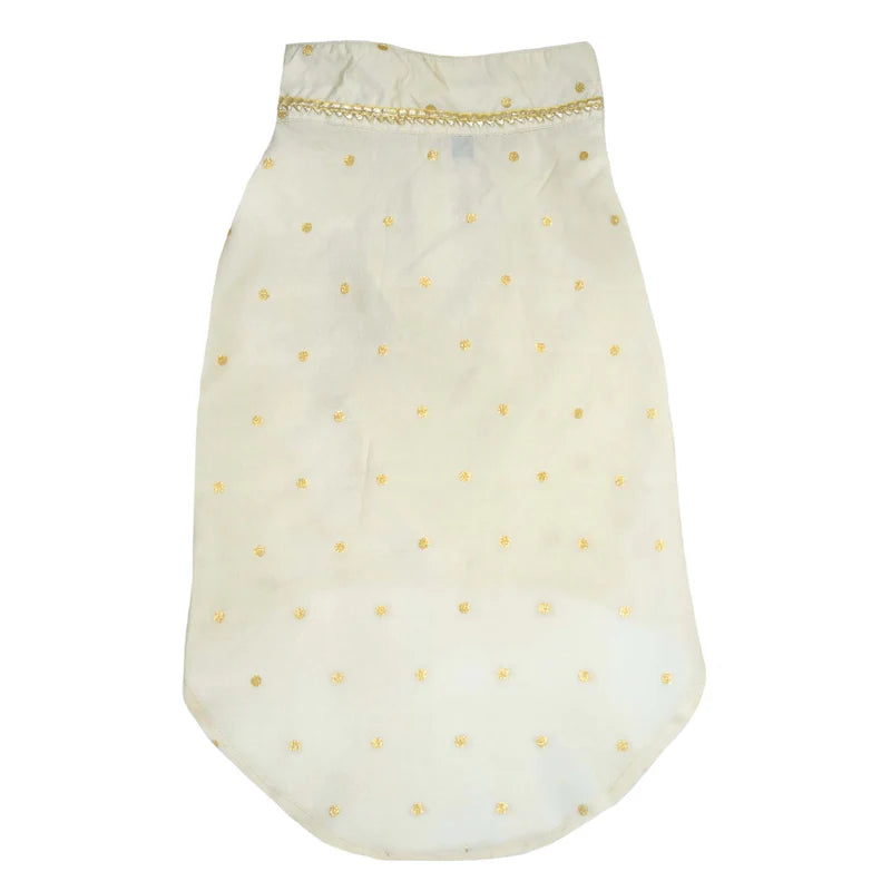 Festive Red Kurta for Dogs – Elegant Ethnic Festive Wear for Your Furry Friend |