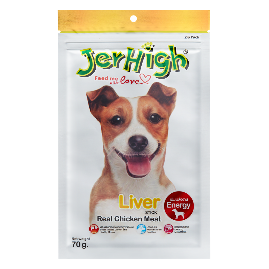 JerHigh Liver 100g Packof6