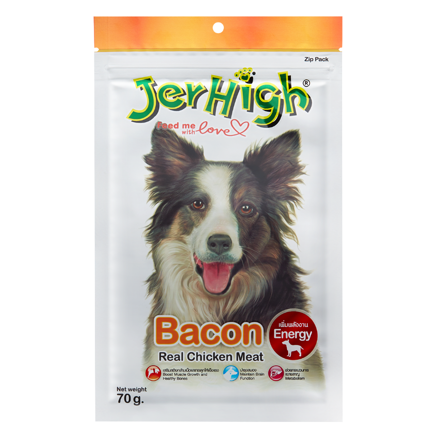 JerHigh - Bacon 70g - Packof5