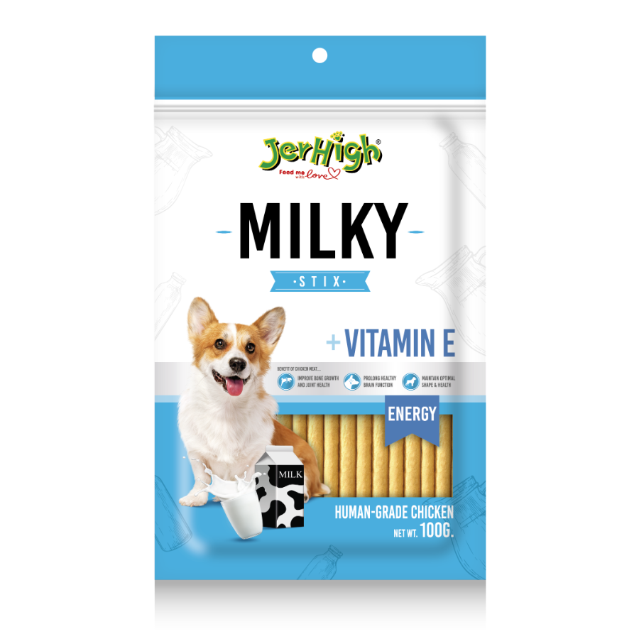 JerHigh - Milky Bite 100g - Packof6