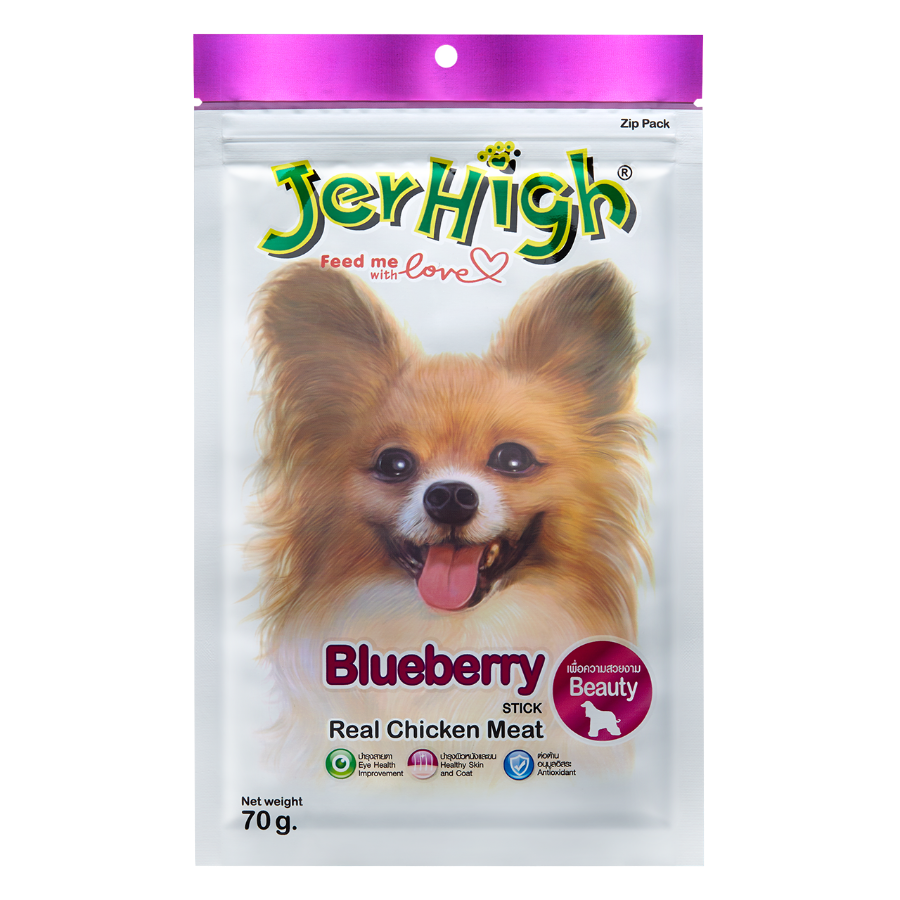 JerHigh - Blueberry 70g - Packof5