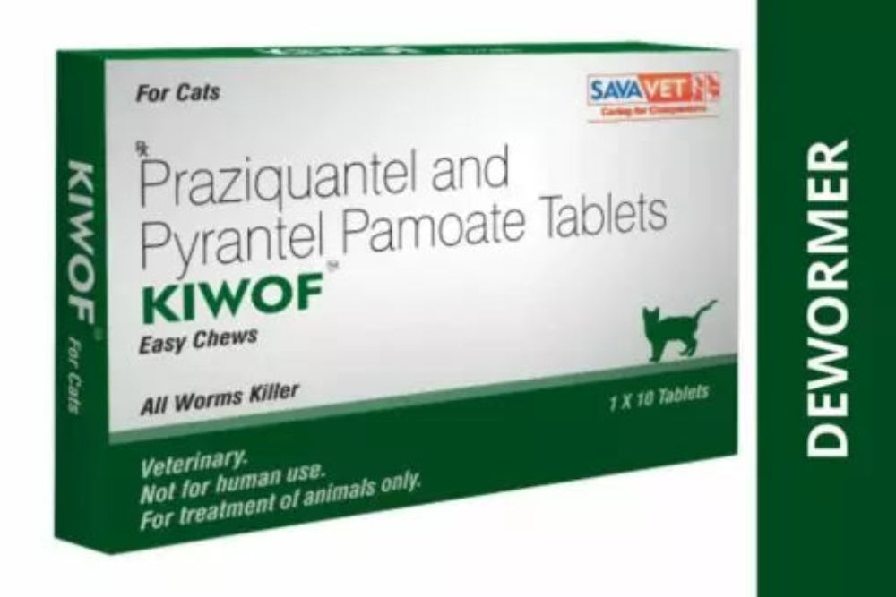 Savavet Kiwof Cat Deworming 10 Tabs