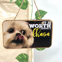 Load image into Gallery viewer, Dog Quote Wall Hanging
