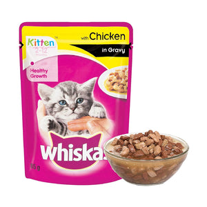 Whiskas Kitten - Chicken in Gravy