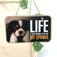 Load image into Gallery viewer, Dog Quote Wall Hanging
