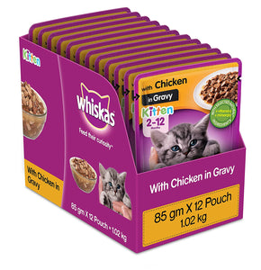 Whiskas Kitten - Chicken in Gravy