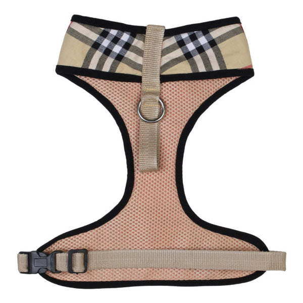 Beige Checkered Harness