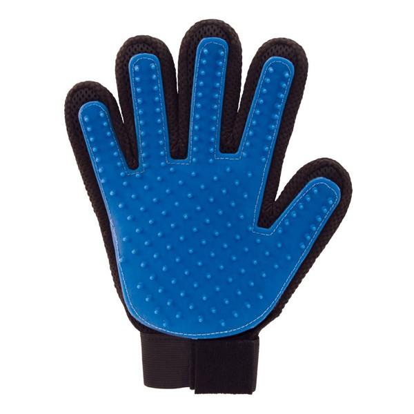 Blue De-shedding Glove