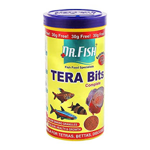 Dr Fish TeraBits Complete - Slow Sinking Granules