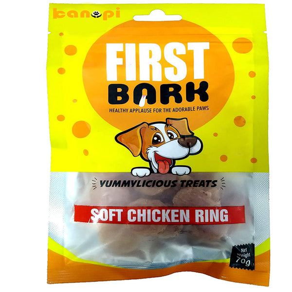 First Bark - Soft Chicken Rings