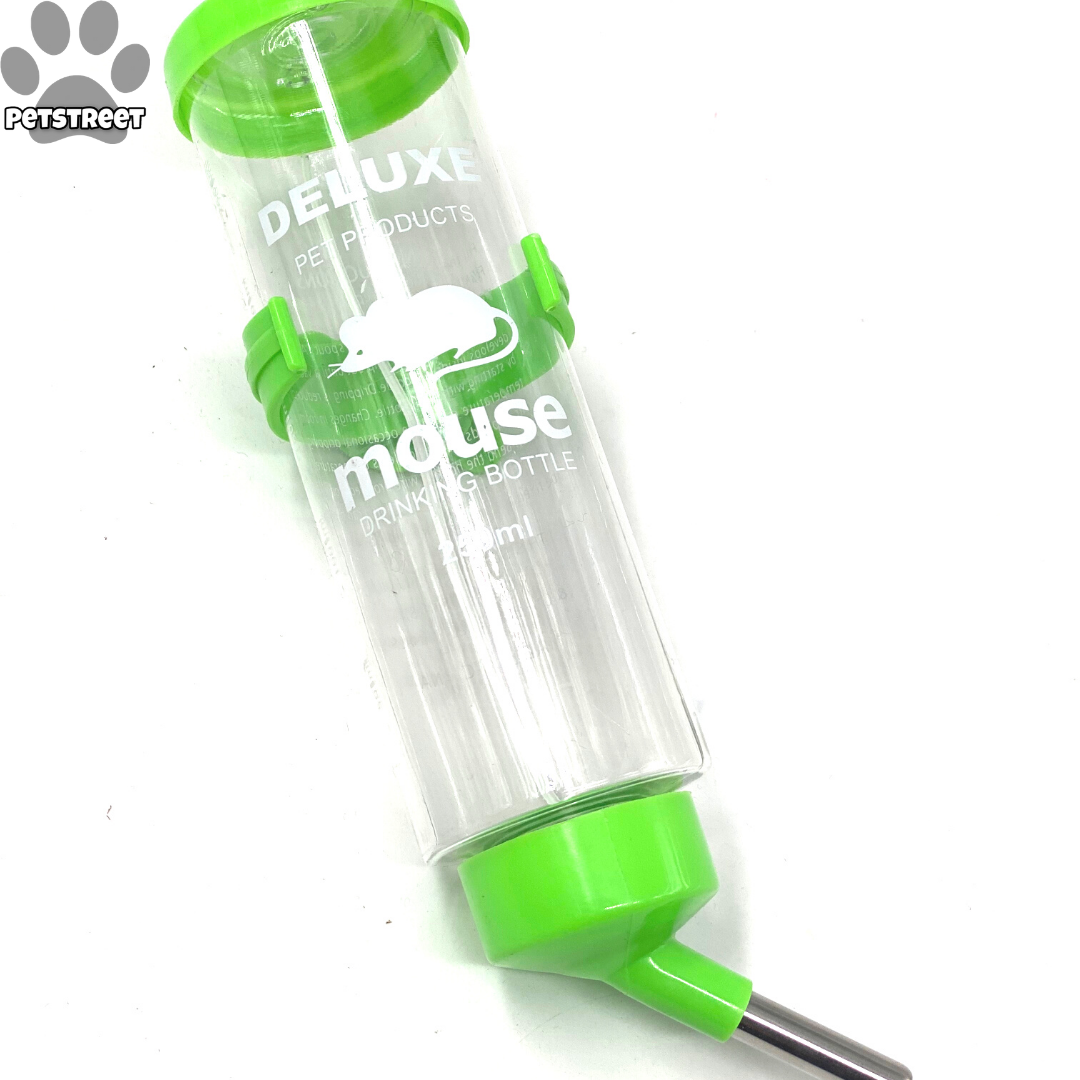 Hamster glass water clearance bottle