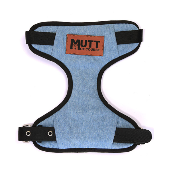 Mutt Of Course Harness - Light Denim