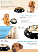 Load image into Gallery viewer, Paw and Bone Print Bowl
