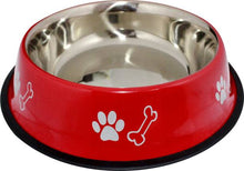 Load image into Gallery viewer, Paw and Bone Print Bowl
