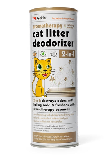 Petkin Cat Litter Deodorizer - Calming Vanilla
