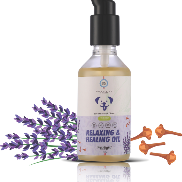 Petlogix Relaxing & Healing Oil - Lavender & Clove